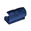 Arch Shaped Velvet Jewelry Set Storage Boxes CON-Z009-03D-3