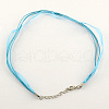 Multi-strand Necklace Cord for Jewelry Making NJEW-R218-M-2