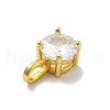 925 Sterling Silver with Cubic Zirconia Charms STER-Q004-04G-2