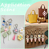 SUNNYCLUE 40Pcs 20 Styles Food Grade Eco-Friendly Focal Silicone Beads SIL-SC0002-15-5
