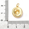 Brass Enamel Pendants KK-Q098-28G-C-3