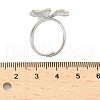 304 Stainless Steel Finger Rings RJEW-Z100-01GP-5