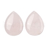 Natural Rose Quartz Pendants G-L614-D01-1