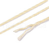 2-Ply Round Waxed Cotton Thread Cords YC-T004-01A-02-4