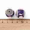 Handmade Resin Indonesia Round Beads IPDL-P005-13AS-01-3