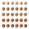 ARRICRAFT 30Pcs Natural Picture Jasper Beads SPDL-AR0001-01-1