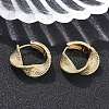 Brass Hoop Earrings EJEW-D320-08G-2