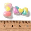 Gradient Color Opaque Resin Decoden Cabochons CRES-Z006-04-3