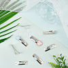SUNNYCLUE 100Pcs Iron Hair Clip Findings PHAR-SC0001-002A-4