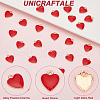 Unicraftale 80Pcs Alloy Enamel Charms ENAM-UN0001-11-5