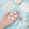 SUNNYCLUE 2 Strands Natural Freshwater Shell Beads BSHE-SC0001-20B-3