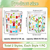 AHADERMAKER 2Pcs 2 Styles Glass Crystal Cup AJEW-GA0007-39-2