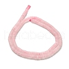 Natural Rose Quartz Beads Strands G-P575-B44-4x2mm-3
