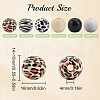 SOFPLATE Natural Wooden Beads WOOD-SP0001-01-2