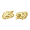 Rack Plating Brass Pendants KK-C030-23G-2