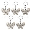 Butterfly Alloy Keychains KEYC-JKC01001-1