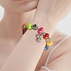 Opaque Acrylic European Beads FIND-CJC0003-66-8