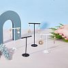 3 Pcs T Bar Iron Earring Displays Sets EDIS-FG0001-11-3
