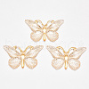 Transparent Acrylic Pendants TACR-R140-08A-1