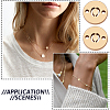Real 14K Gold Plated Brass Connector Charms KK-TAC0017-04G-05-8