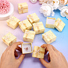 Square Paper Jewelry Ring Gift Boxes with Bowknot CON-TAC0010-80D-7