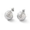 Non-Tarnish 304 Stainless Steel Stud Earrings EJEW-D095-12P-1