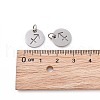 304 Stainless Steel Charms STAS-Q201-T445-9S-4