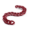 Handmade CCB Plastic Curb Chains AJEW-JB00698-05-1