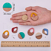 SUNNYCLUE 6 Pairs DIY Dangle Earring Making Kits DIY-SC0007-05-3
