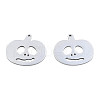 Non-Tarnish 201 Stainless Steel Pendants STAS-N098-091P-1