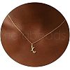 Fashionable Brass Letter Heart Pendant Necklaces for Women FS-WGD0E1D-24-1