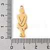 304 Stainless Steel Pendants STAS-S178-05G-A-3