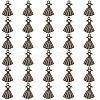 Tibetan Style Alloy Pendants TIBE-YW0001-01AB-1
