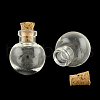 Round Glass Bottle for Bead Containers X1-AJEW-R045-01-1