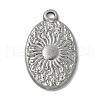 304 Stainless Steel Pendants STAS-L277-03C-P-1