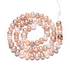 Natural Cultured Freshwater Pearl Beads Strands PEAR-N013-05C-04-3