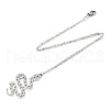 Non-Tarnish 201 Stainless Steel Pendant Necklaces NJEW-T009-JN084-1-45-2
