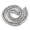 Electroplate Non-magnetic Synthetic Hematite Beads Strands G-T061-179K-2