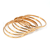 201 Stainless Steel Bangles BJEW-O115-24-1