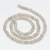 Natural Agate Bead Strands G-R344-4mm-37-2