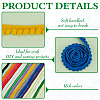 36 Yards 18 Styles Nylon & Polyester Lace Trim OCOR-FG0002-59-4