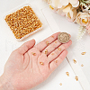 SOFPLATE 400Pcs Zinc Alloy Lobster Claw Clasps FIND-SP0001-29G-3