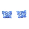 Opaque Acrylic Beads OACR-G016-08I-2