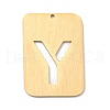 Ion Plating(IP) 304 Stainless Steel Pendants STAS-K216-49Y-G-3