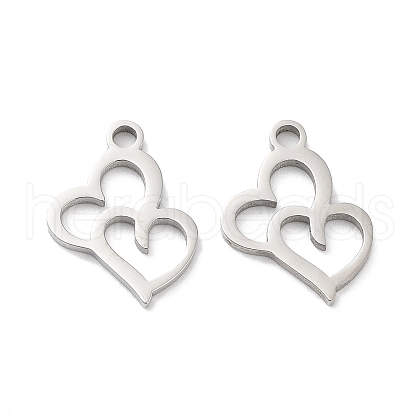 Non-Tarnish 316 Surgical Stainless Steel Charms STAS-Q314-21P-1