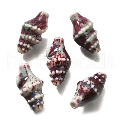 Handmade Porcelain Beads PORC-H013-03-01-1