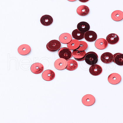 Ornament Accessories Plastic Paillette Beads X1-PVC-R014-3mm-03-1