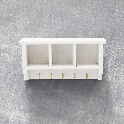 Wood Kitchen Wall Bracket Miniature Ornaments PW-WGD20EB-01-1