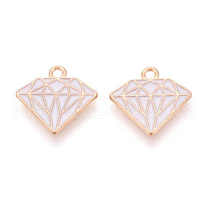Alloy Enamel Charms ENAM-T022-23B-1