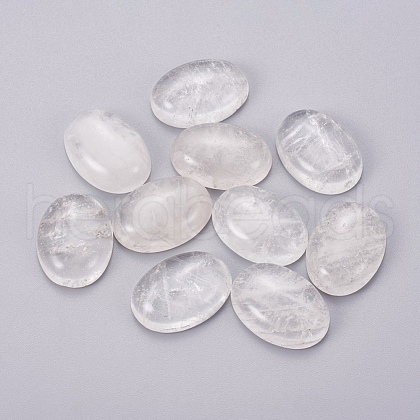 Natural Quartz Crystal Cabochons G-I219-07D-1